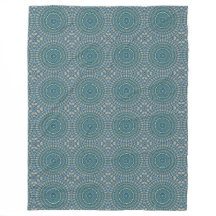 Mandala 4 polaire Blanche