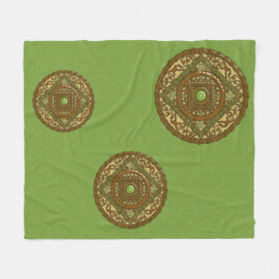 Couverture polaire Mandala de la Vierge