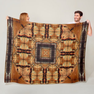 Couverture Polaire Mandala des esprits tribaux indiens Shaman d'Apach