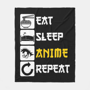 Couverture Polaire Mangez Sleep Anime Répéter Manga Japon Dire Cospla