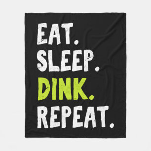 Couverture Polaire Mangez Sommeil Dink Répéter Funny Pickleball Pickl