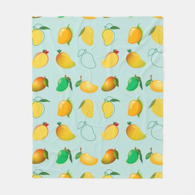 Couverture Polaire Mango frais (Devant)