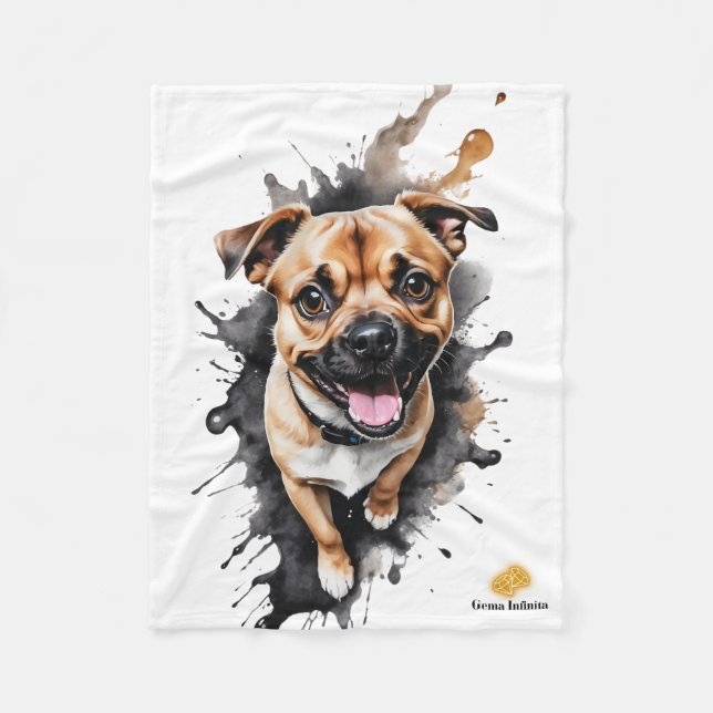 Couverture Polaire Manta polar de perrito  (Devant)