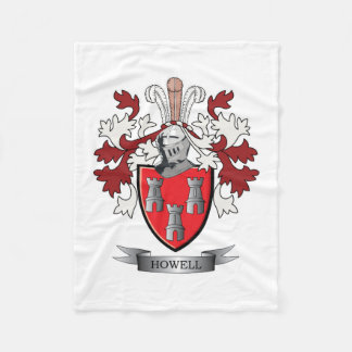 Couverture Polaire Manteau de crête de famille de Howell des bras
