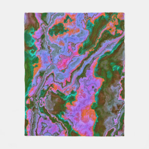 Couverture Polaire Marbre aigre