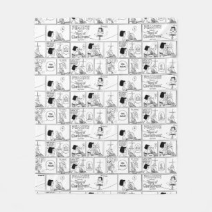 Couverture Polaire Marcie & Pepperment Patty En Classe