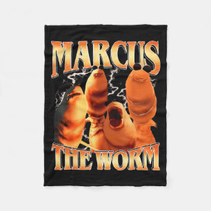 Couverture Polaire Marcus The Worm Bootleg Pour Hommes Femmes Meme Fa