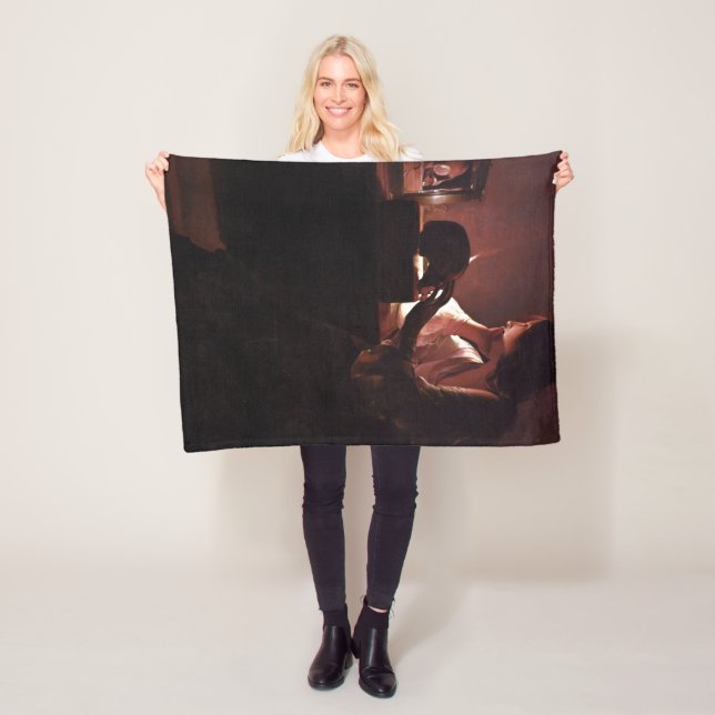 Couverture Polaire Maria Regrets, La Tour (En situation)