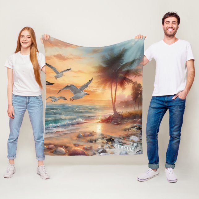 Couverture Polaire Mariage de bord de mer Célébrations sur la plage (En situation)