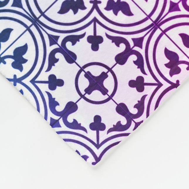 Couverture Polaire marocain design arabe (Coin)