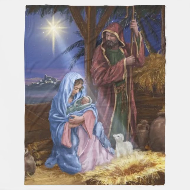 Couverture Polaire MARY et J0SEPH (Devant)