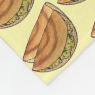 Couverture Polaire Masala Dosa en peluche Cuisine indienne du Sud