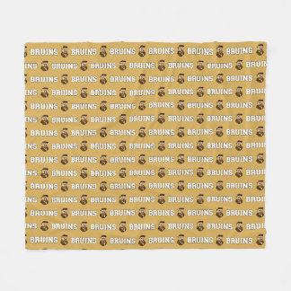 Couverture Polaire Mascot Bruin | Brown & Gold - Équipe de l'école Co