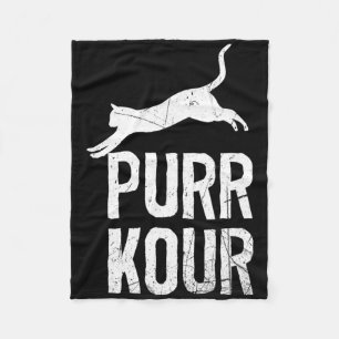 Couverture Polaire Matériel de parkour pour chats drôles sautant Purr