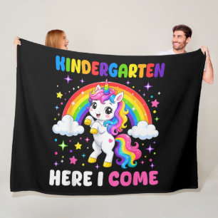 Couverture Polaire Maternelle me voilà Licorne Rentrée scolaire