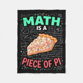 Couverture Polaire Math Is A Piece Of Pie - Pi Day &amp; Math Lover T