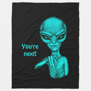 Couverture Polaire Mauvais Alien, Tu es le prochain !