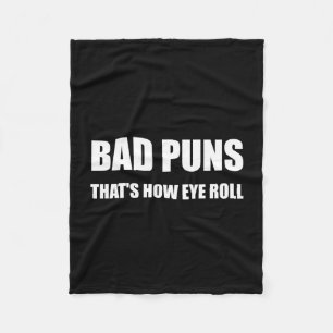 Couverture Polaire Mauvais calembours qui est comment petit pain