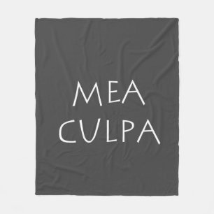 Couverture Polaire Mea culpa