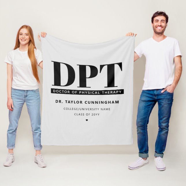 Couverture Polaire Médecin DPT moderne de la thérapie physique (En situation)