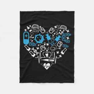 Couverture Polaire Médecine - Coeur de l'équipement médical
