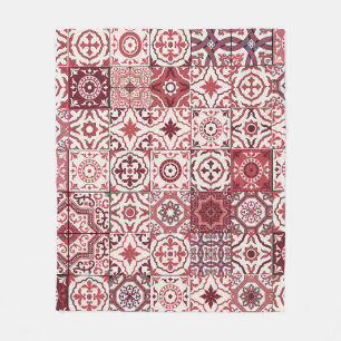Couverture Polaire Mega Magnifique Motif marocain Patchwork