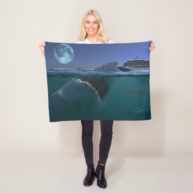 Couverture Polaire Megalodon (En situation)