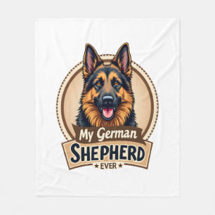 Couverture Polaire Meilleur Ami Pour Toujours Mon Allemand Shepherd V