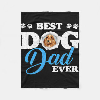 Couverture Polaire Meilleur Chien Papa Jamais Anglais Cocker Espagnol