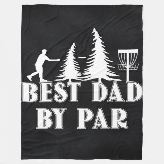 Couverture Polaire Meilleur disque Golf Papa Golfer| Drôle cadeau pou