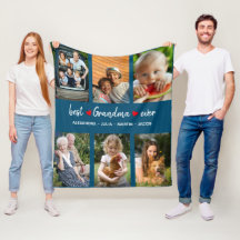 Meilleur grand-mère jamais 6 photo personnalisée