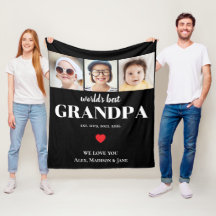 Meilleur Grand-Père du Monde Nous t'aimons 3 Enfan