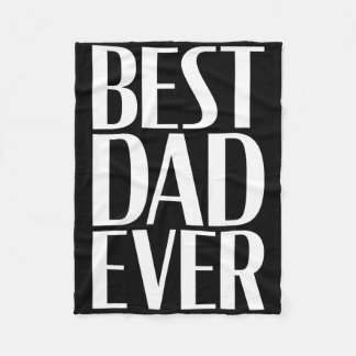 Couverture Polaire Meilleur papa jamais - Fête des pères unique Homme