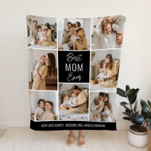 Meilleure MAMAN du Monde Plaid en Molleton Personn