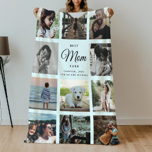 Couverture Polaire Meilleure Maman Jamais Moderne Instagram Blue Phot