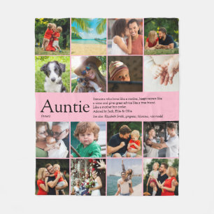 Couverture Polaire Meilleure Tante Tatie Ever Rose Définition 16 Phot