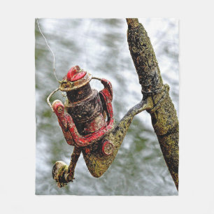 Couverture Polaire Meilleurs Jours Vieux Brut Pêche Rod & Reel