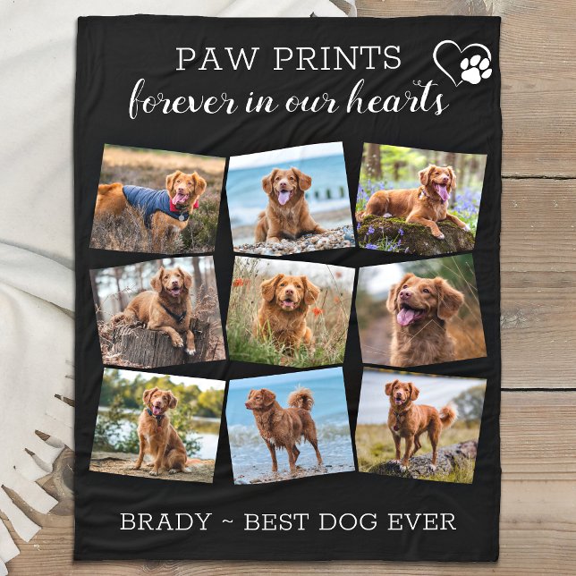 Couverture Polaire Mémorial animal de compagnie Perte d'animal de com (Créateur téléchargé)