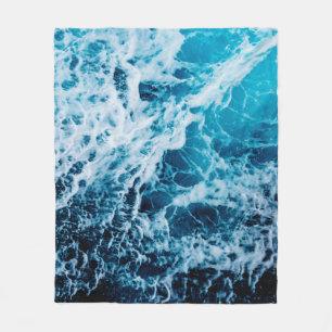 Couverture Polaire Mer rapide en voilier. Dramatique et image