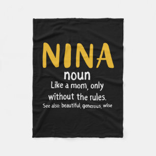 Couverture Polaire Mère Art Nina Définition