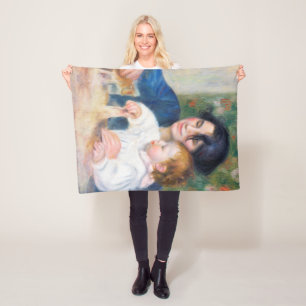Couverture Polaire Mère et enfant, Renoir