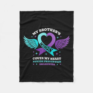Couverture Polaire Mes frères ailes couvrent mon coeur la prévention