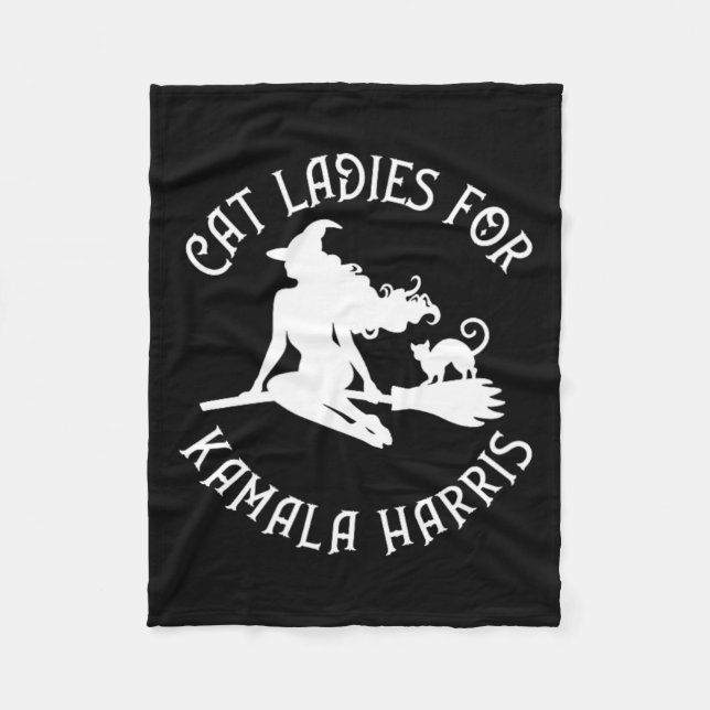 Couverture Polaire Mesdames Pour Kamala Harris Wiccan Pagan Cheeky Wi (Devant)