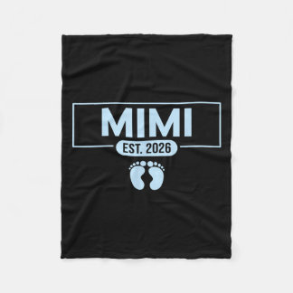 Couverture Polaire Mimi Est 2026 Baby Faire-part Nouveau Mimi