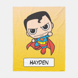Couverture Polaire Mini Superman volant