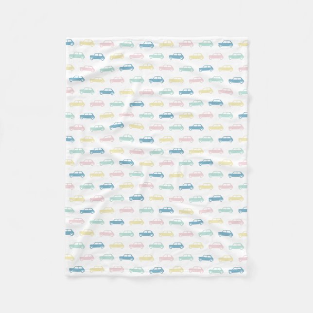 Couverture Polaire Mini tonneliers sur l'aller - pastel - (Devant)
