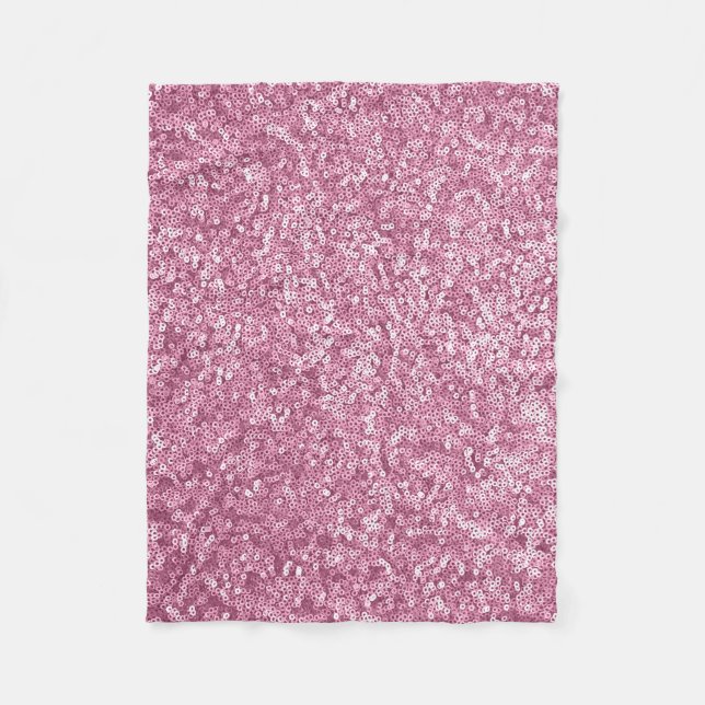 Couverture Polaire Miroitement brillant d'étincelle de paillettes de (Devant)