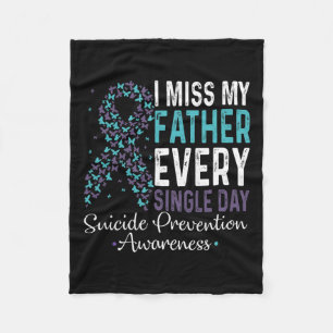 Couverture Polaire Miss Mon Père Tous Les Jours Prévention Du Suicide