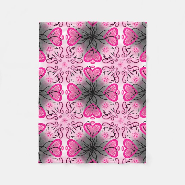 Couverture Polaire "Mo Limn Twa" dit l'araignée au cerf (Devant)