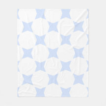Modèle étoile pastel blanc et bleu bébé